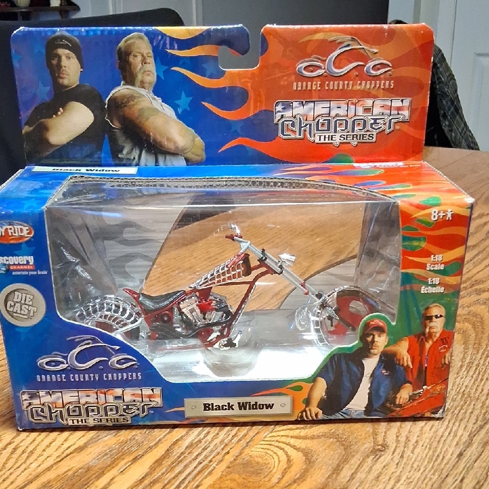 American Chopper Black Widow Die-Cast Model